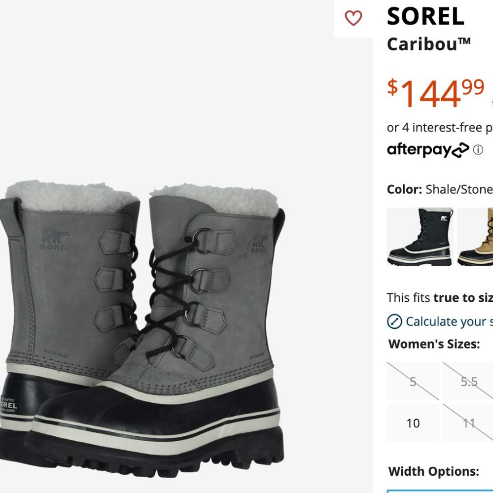 Sorel Caribou Snow Boot - Women's 7.5